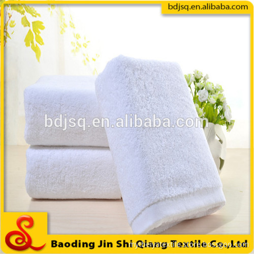 Cheap price wholesale bathroom hotel 100% cotton white towel